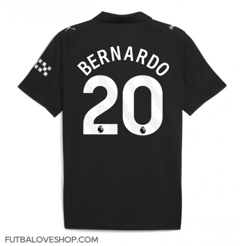 Dres Manchester City Bernardo Silva #20 Preč 2025-26 Krátky Rukáv